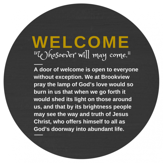 Brookview Homepage Welcome